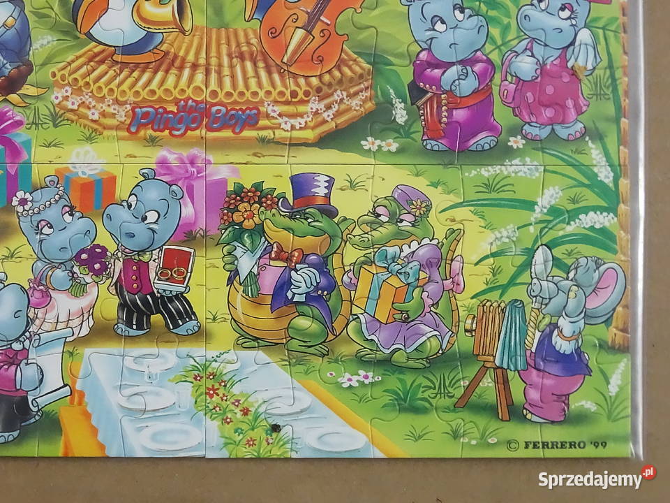 Stare Puzzle Kinder Surprise Ferrero 1999 Biłgoraj sprzedam