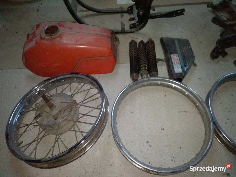 Jawa 350 TS komplet części Jawa rama zbiornik Pozostałe Chmielnik