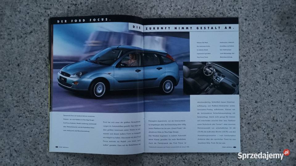 FORD Aktuell Paleta modeli Modellpalette 1998 Bytom