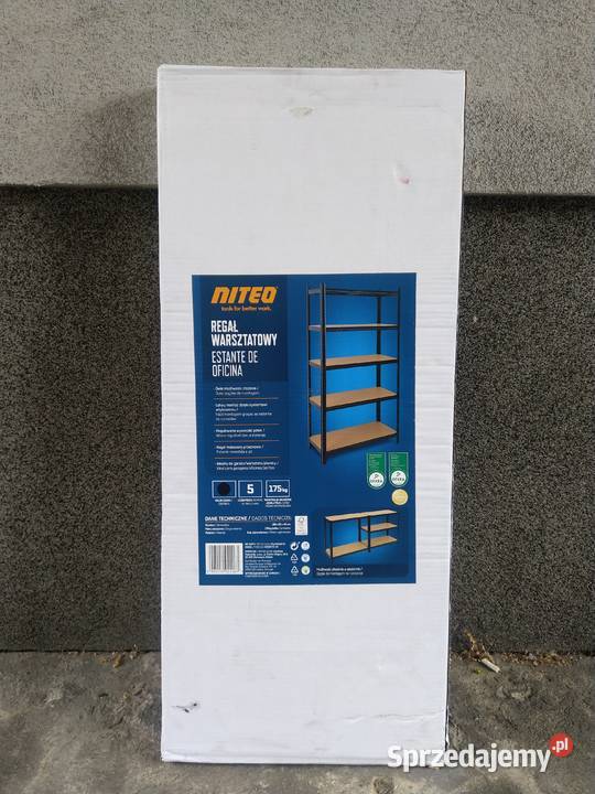 NAJTANIEJ Regał Warsztatowy Półki Na Stelażu śląskie Zabrze sprzedam