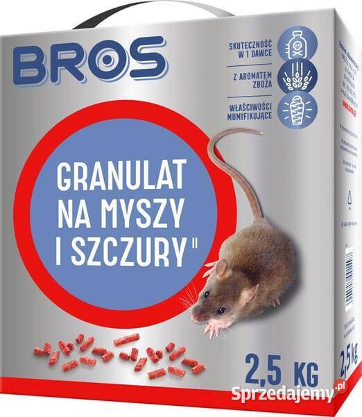 Granulat na myszy i szczury Bros 25 1594010250 Kamionna