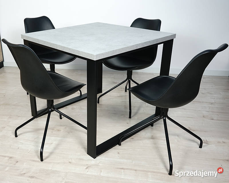 Stół Wenus 90x90 LOFT Beton MebleKreator Stoły, krzesła, biurka Biłgoraj