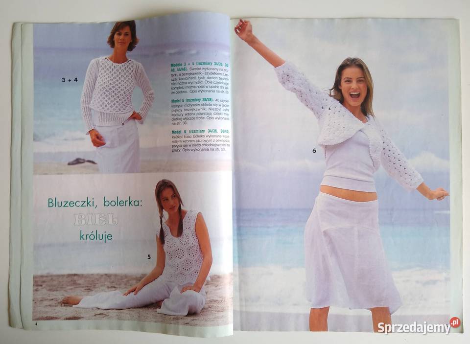 Modne Dzianiny Sandra 52005 Rok wydania 2005 Gdańsk sprzedam