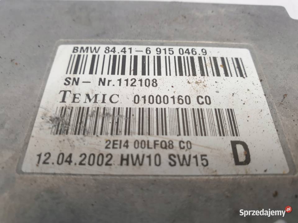 Bmw E46 STEROWNIK SYSTEMU STEROWANIA GŁOSEM Części samochodowe Chełm