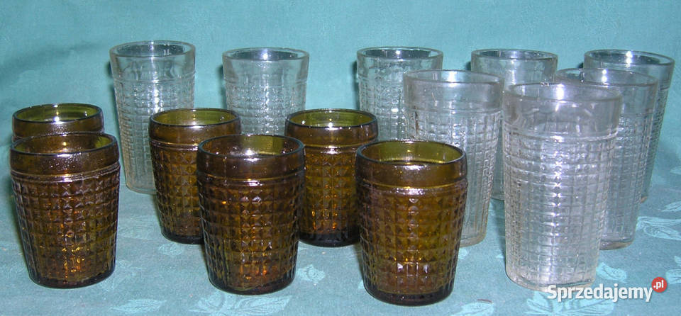 kieliszki do wódki vintage PRL dolnośląskie