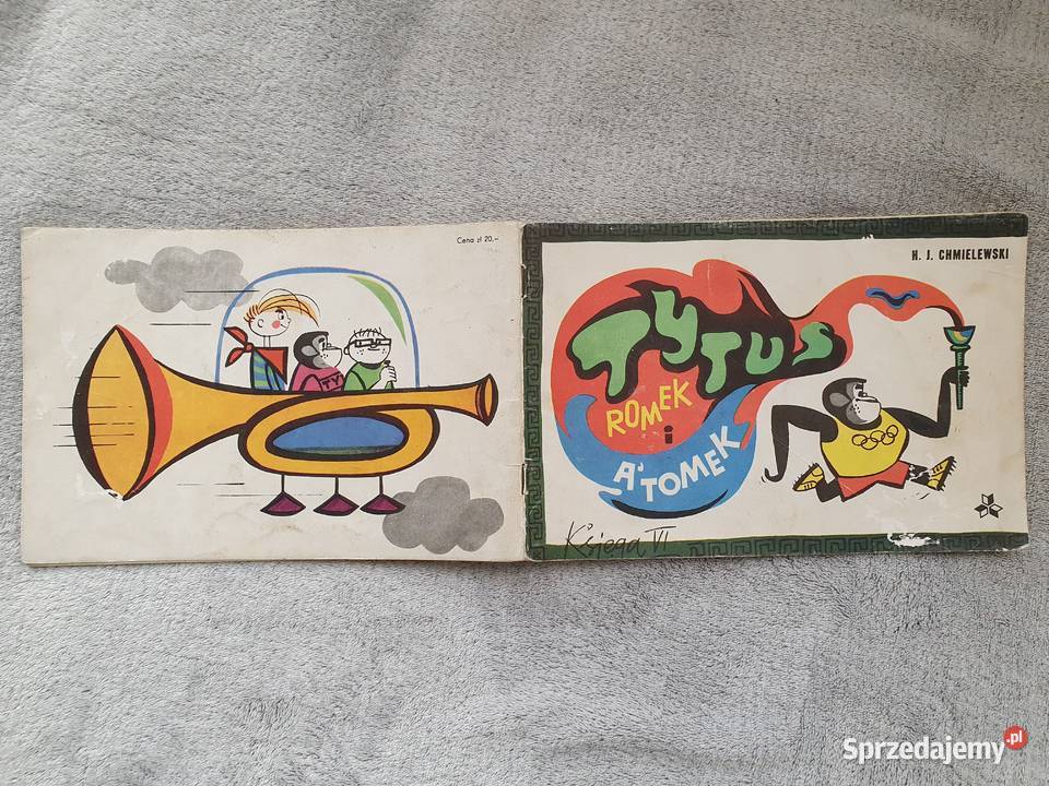 Tytus Romek i ATomek księga VI wydanie 3 1979 pomorskie Gdynia sprzedam