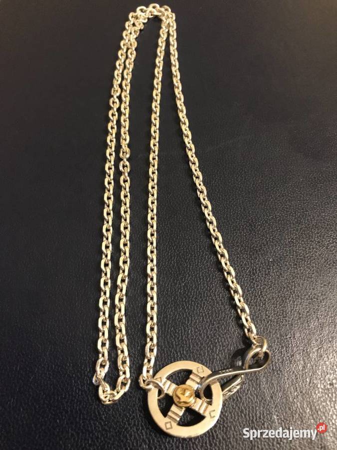 Łańcuszek srebrny pr 925 Goros z kołem życia mazowieckie Warszawa sprzedam