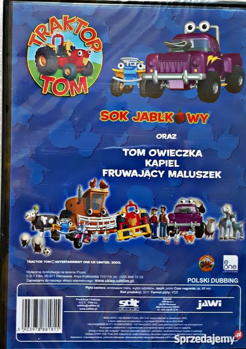 TRAKTOR TOM SOK JABŁKOWY VCD Kalisz