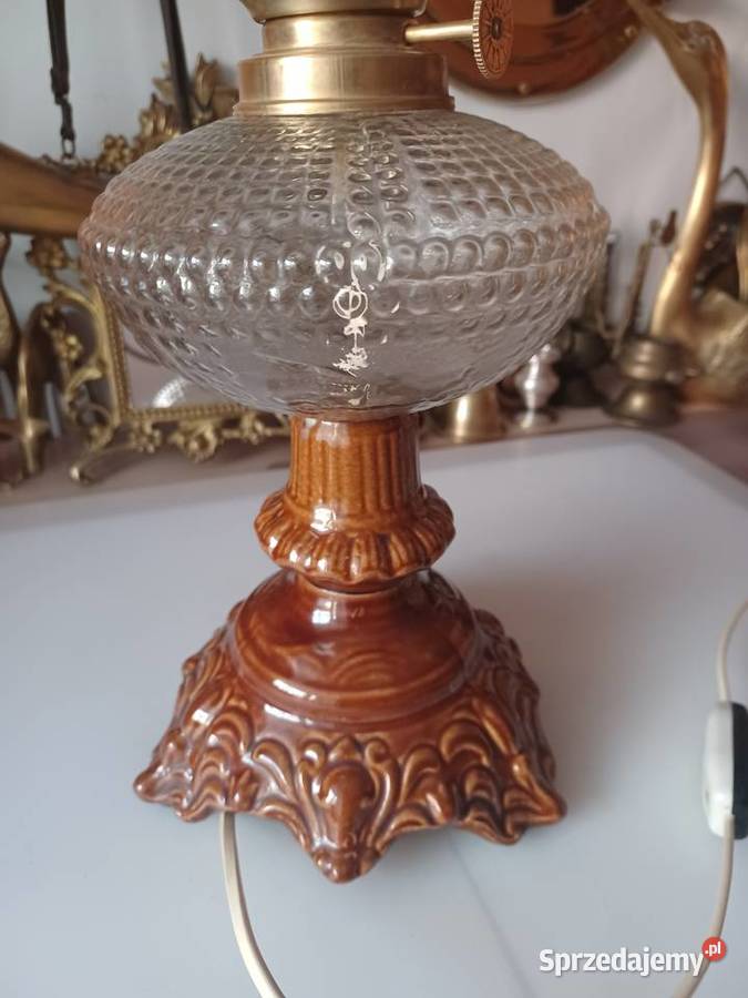 Lampa stołowa PRL Poznań