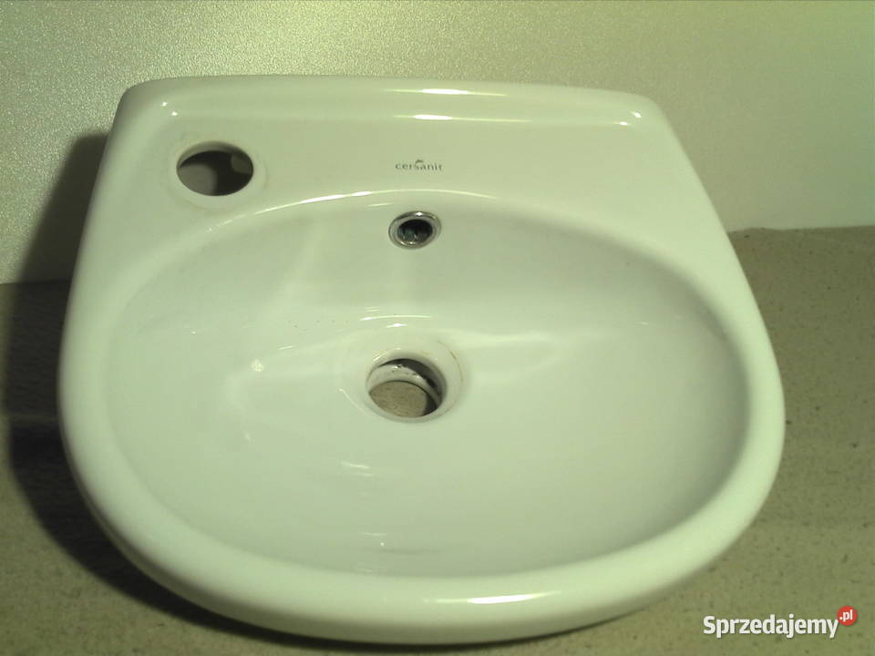 Cersanit Eco Mini umywalka 30x35 z otworem na Hydraulika i armatura śląskie Knurów