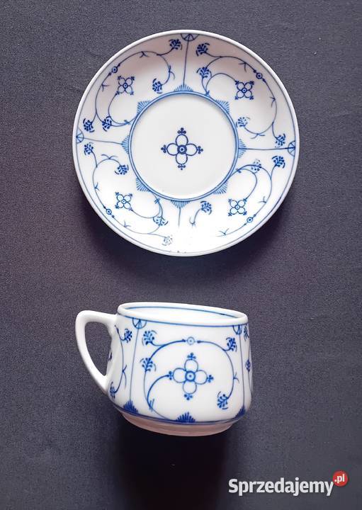 Fliliżanka duo Carl Tielsch Altwasser wzór wielkopolskie