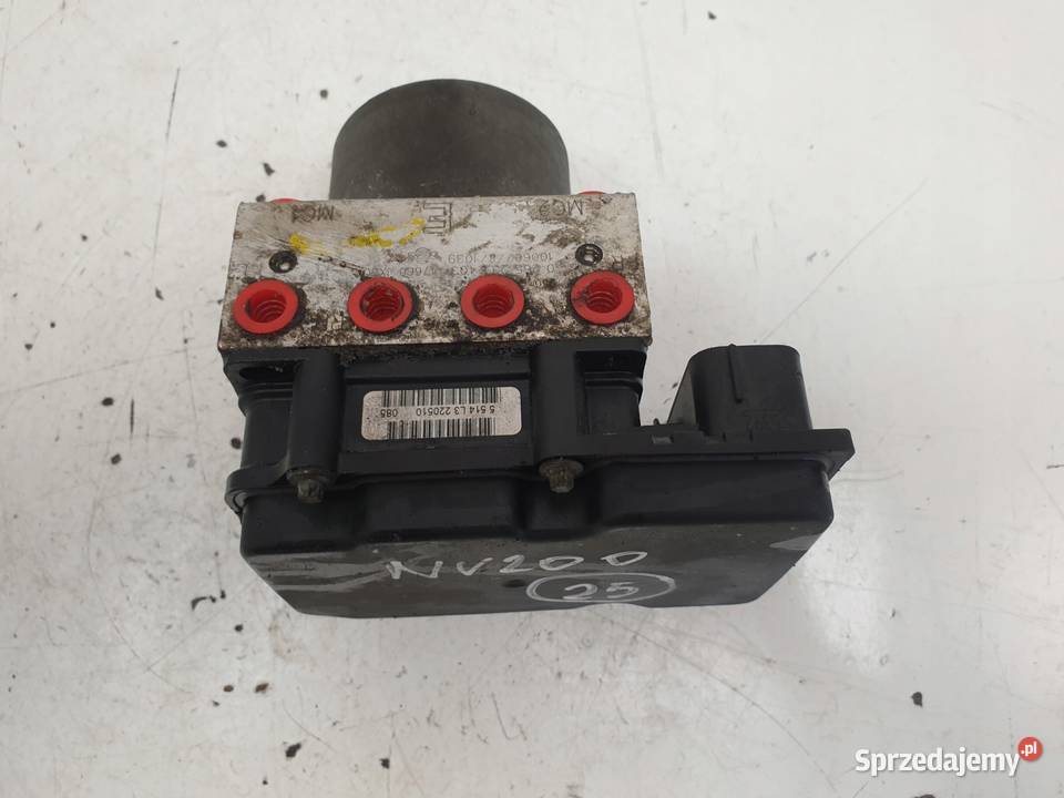 Nissan NV200 POMPA ABS Sterownik 0265232403 Pompy hamulcowe lubelskie