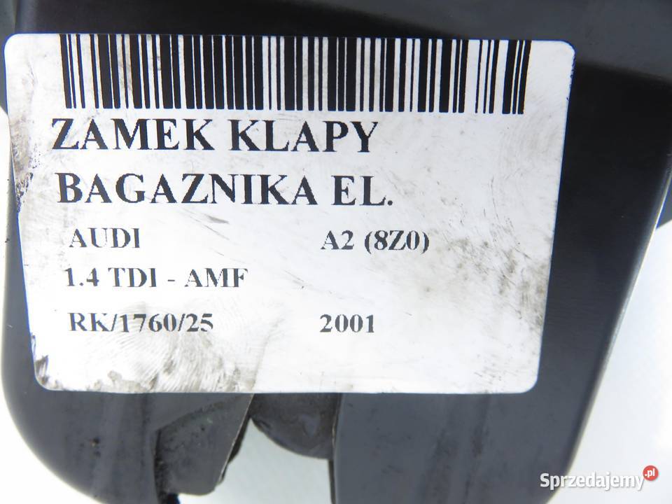 ZAMEK KLAPY AUDI A2 8Z0
