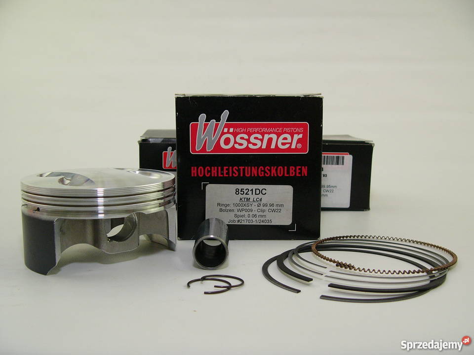 TŁOK komplet tłokowy WOSSNER 9996 mm sel C