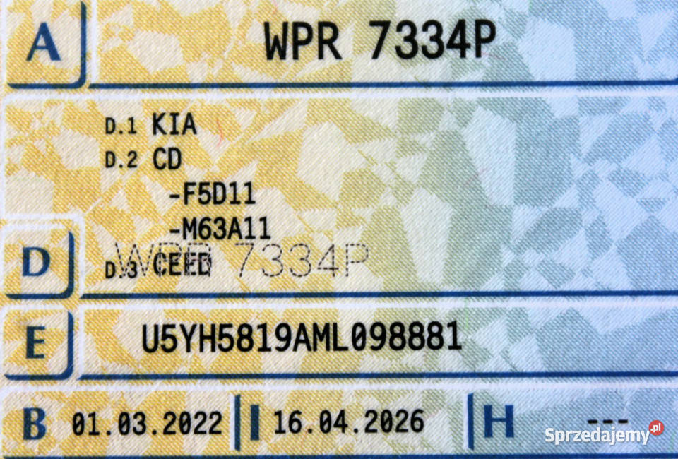 Kia Ceed SalonPL Gwarancja Fabryczna FV23 109000km Sokołów