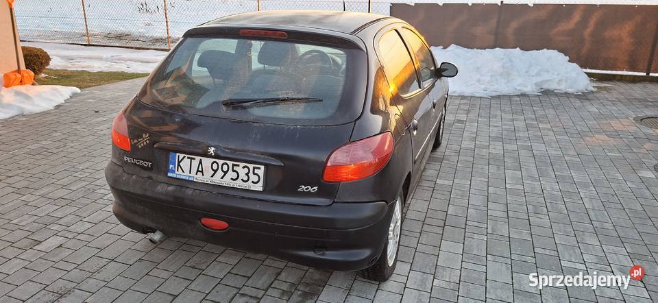 Peugeot 206 14 benz gaz BRC małopolskie Tarnów