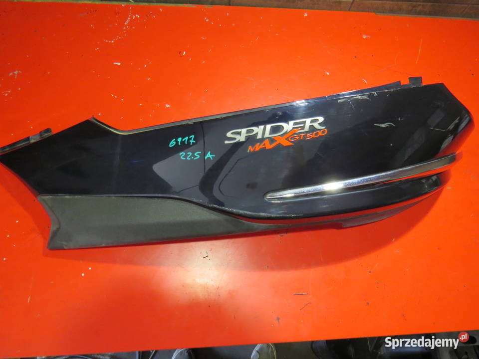 MALAGUTI SPIDER 500 bok owiekwa zadupek lewy tył Szyby i owiewki Warszawa