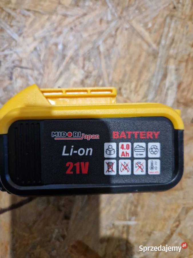 KLUCZ UDAROWY AKUMULATOROWY DO KÓŁ ZESTAW 2xAKU Głogowa sprzedam