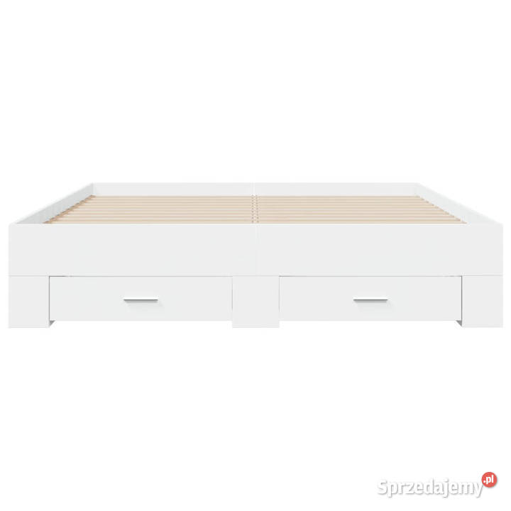 Rama łóżka z szufladami biała 160x200 WM3280370 Warszawa