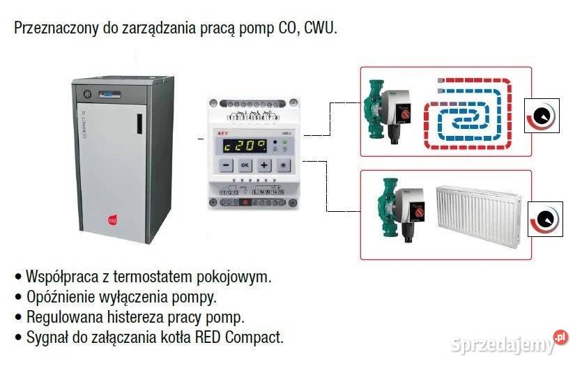 Moduł sterowania dwoma obiegami CO UMS4S2