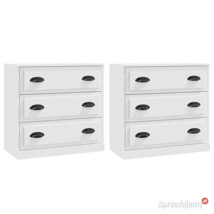Szafki 2 białe materiał drewnopochodny WM3185239 Warszawa