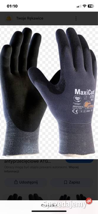 Rekawice robocze MaxiFlex Głogów Małopolski