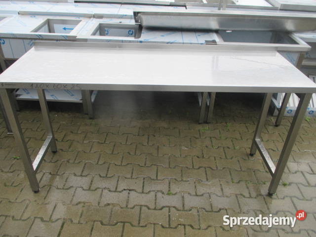 Nowy Stół Gastronomiczny Przyścienny Z Rantem Ostrów Wielkopolski