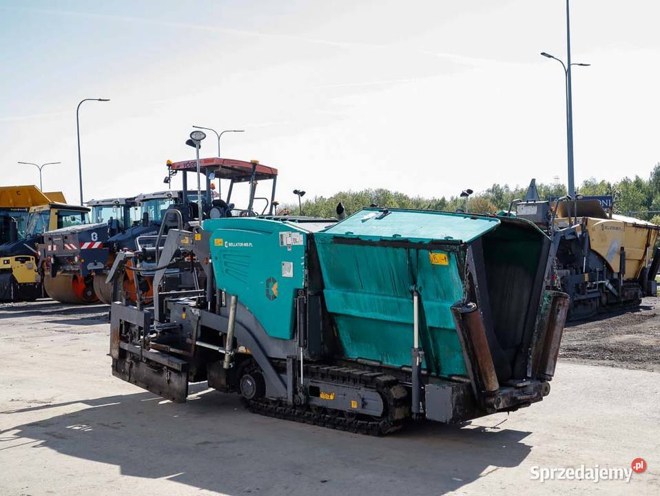 Vgele SUPER 8003i rokładarka asfaltu poszerzenia Ruda Śląska sprzedam