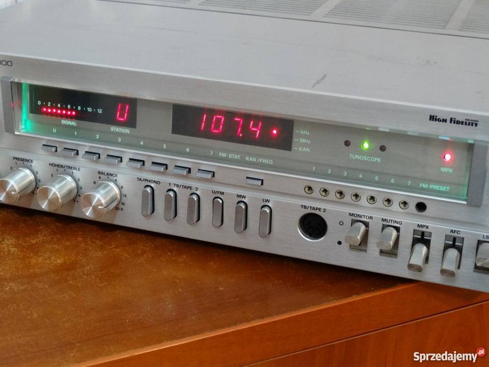 Amplituner Grundig R3000 śliczny Vintage WYSYŁKA Jasło