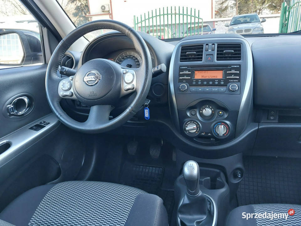 Nissan Micra SALON 1 wł Bezwypadkowa przebieg 64 ESP Warszawa