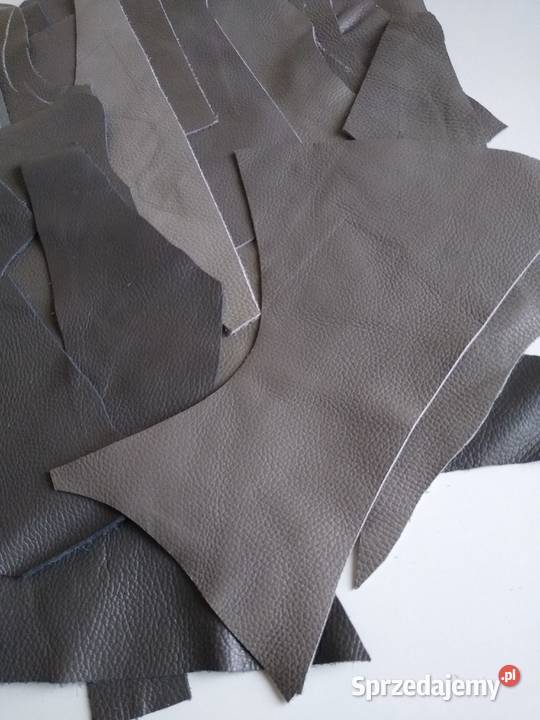 Skóra 564 g Licowa Włoska średnie i małe kawałki Gdańsk sprzedam