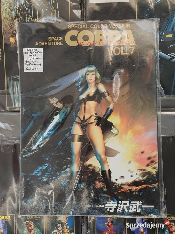 Cobra The Psychogun 5 tomów Buichi Terasawa Komiksy Gdynia