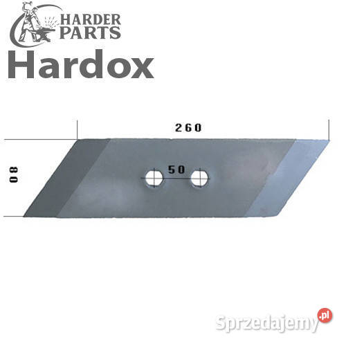 Dłuto 100ha HARDOX 930201250P części do pługa Suwałki