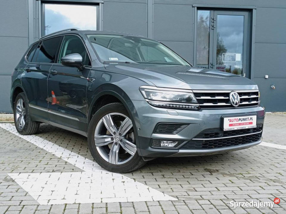 Volkswagen Tiguan Allspace 2018r SalonPL LED Rok produkcji 2018 Kraków