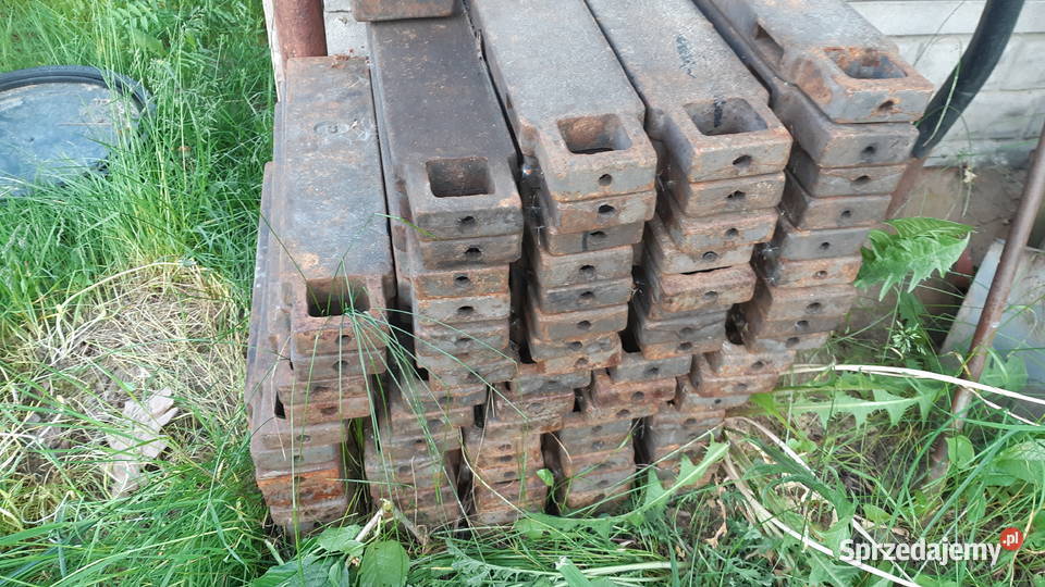 Obciążniki przeciwwagi w sztabkach 9 do traktora Zawiercie