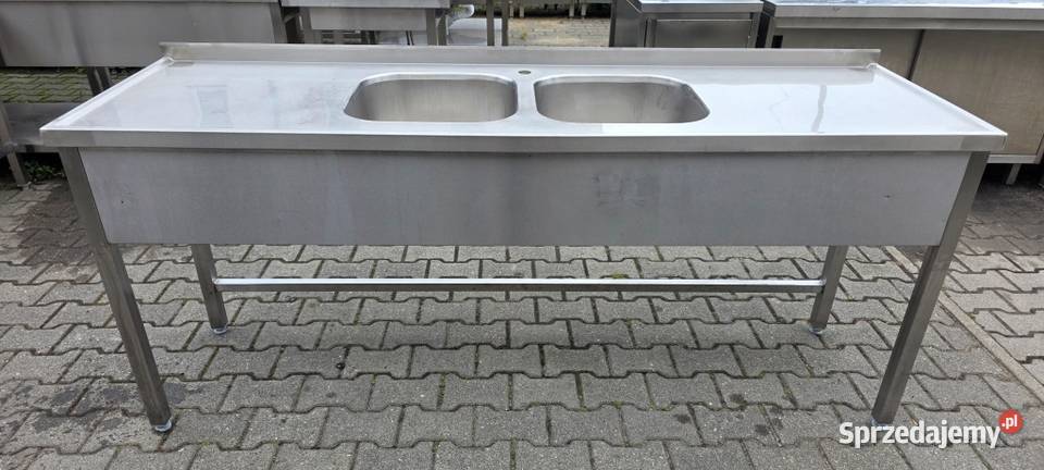 Zlew 2 Komorowy Z Blatem Roboczym 2006085 M1036 Gastronomia Nowe Skalmierzyce
