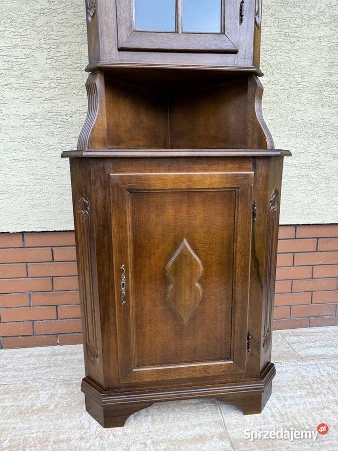 Kredens witryna narożna stylowa rogówka szafka Garwolin