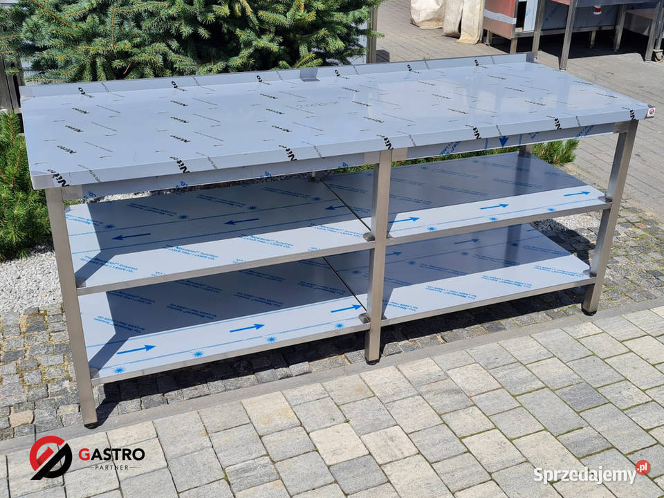 Stół gastronomiczny nierdzewny 200x60x85 Meble Ostrów Wielkopolski sprzedam