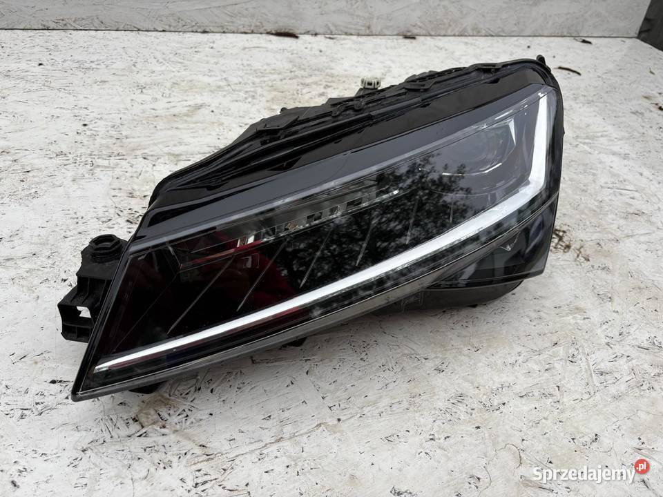 SKODA SUPERB 3 III LIFT LEWA LAMPA PRZÓD FULL Lampy przednie Jabłonna
