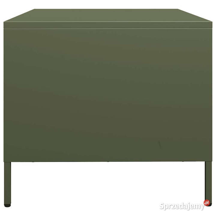 Stolik kawowy oliwkowy 1015x50x435 stal WM851278 Stoły Warszawa sprzedam