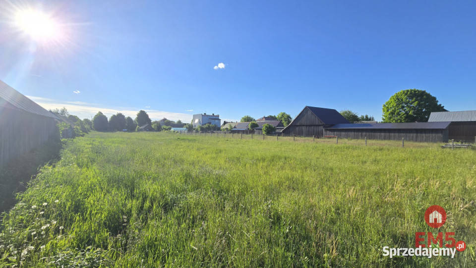 sprzedaży gruntu 1400m2 Siemianówka