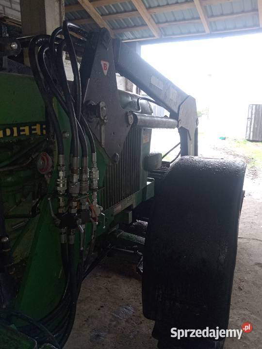 Sprzedam ładowacz czołowy z adaptacją John Deere nieuszkodzony Kramkówka Duża
