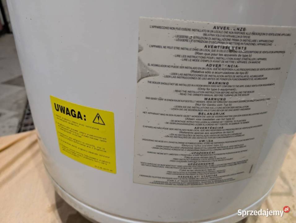 Piec gazowy Ariston SSGA X 80 EE 5 kW43 kW 75 L Chełm