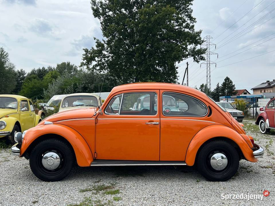 VW Garbus 1300 z 1973 pomarańczowy dolnośląskie