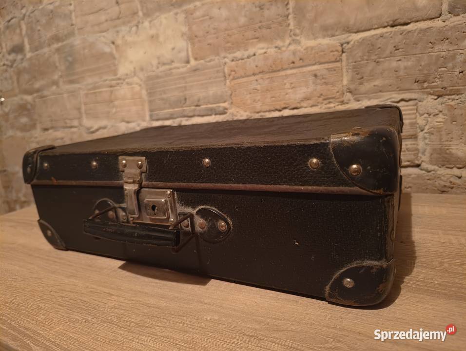 Stara walizka VINTAGE z czasów PRL oryginalny Będzin