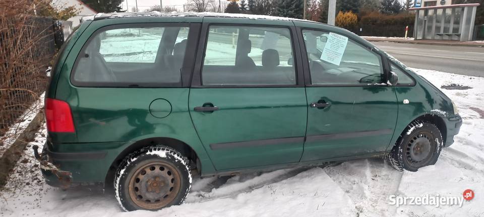 Volkswagen Sharan 20 BG HAK 7 foteli DŁUGO benzyna+LPG Skaryszew