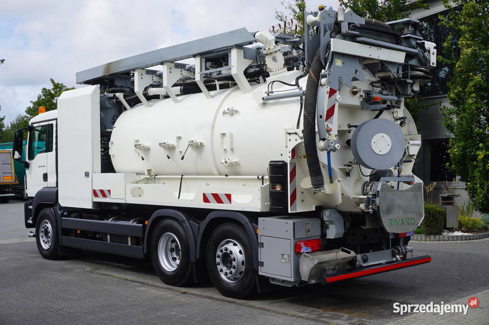 MAN TGS 26360 E6 Zabudowa WUKO Rivard 18 m3 130 tachograf Kraków