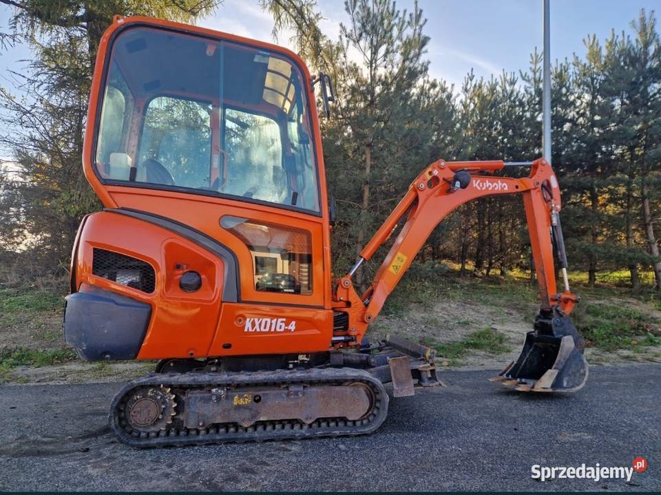 Kubota KX0164 minikoparka gąsienicowa 2015 Milicz