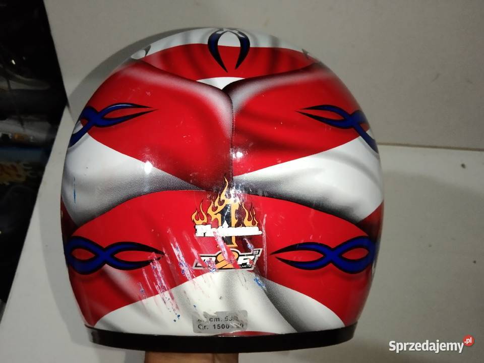 Kask motocyklowy CROSS Platinium rozmiar M dolnośląskie sprzedam