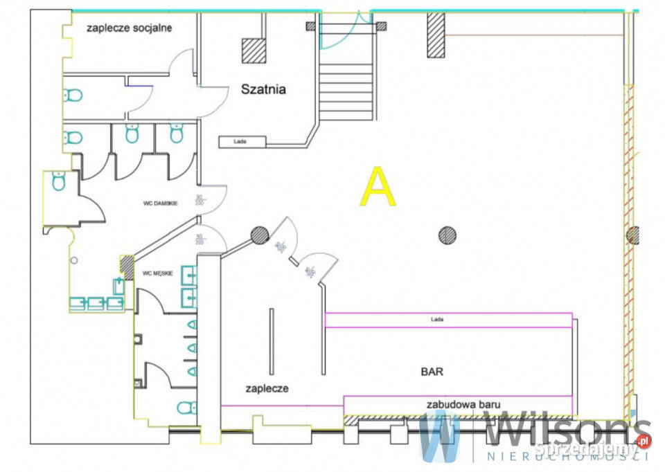 Do wynajęcia lokal 2095m2 Warszawa Żurawia
